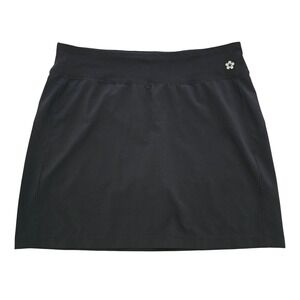 Tuff Athletics Women's Active Athletic Skort Black Zipper Pocket Large